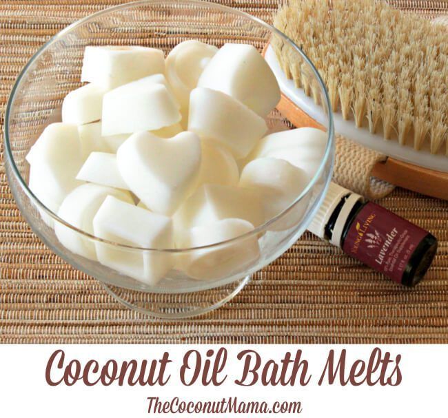 Ways To Use Coconut Oil - Bath Melts