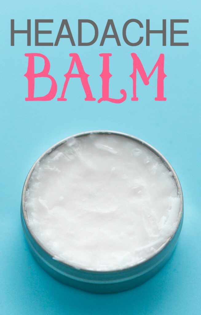 Ways To Use Coconut Oil - Headache Balm