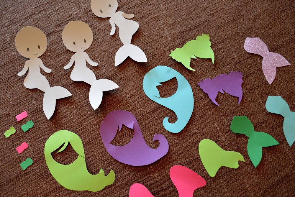 Mermaid Crafts that are simple and magical for all Mermaid Lovers!