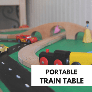 Portable Train Table