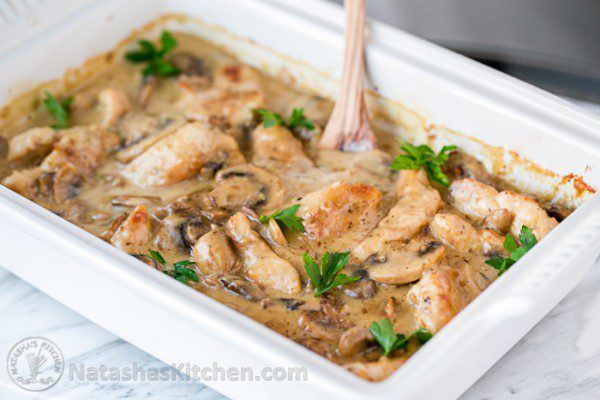 Chicken-and-Mushroom-Casserole1-600x400