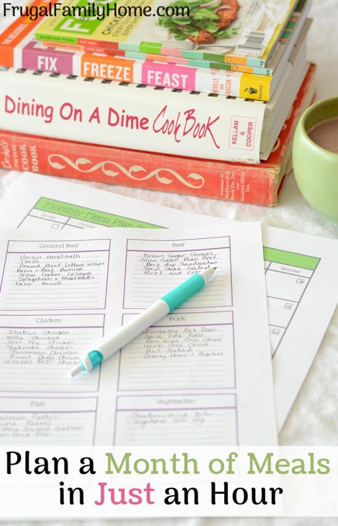 Meal Planning Tips and Tricks