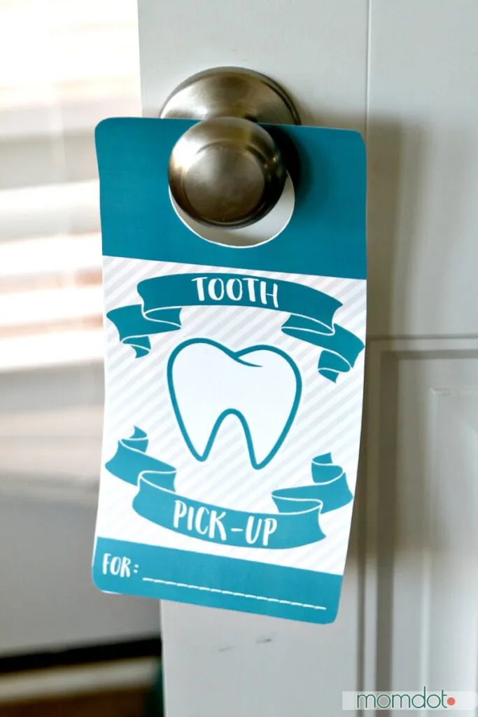 Tooth Fairy Report (Free Printable)