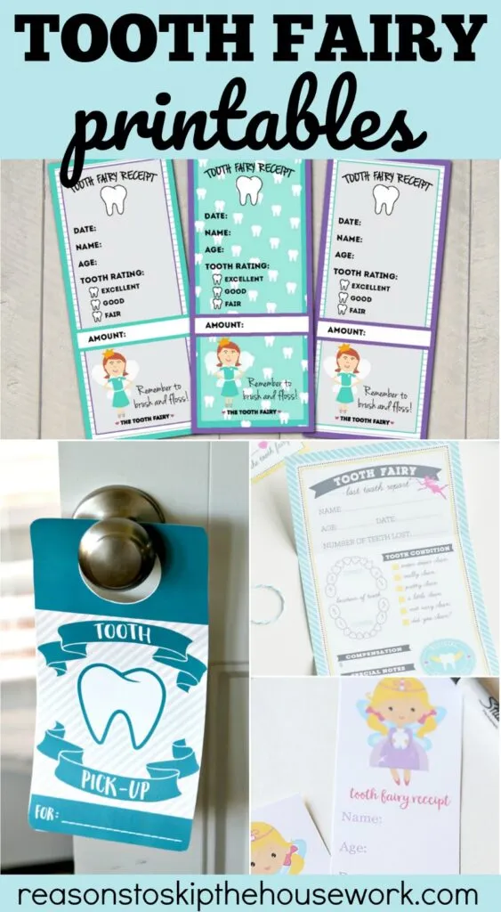 10 Tooth Fairy Free Printables