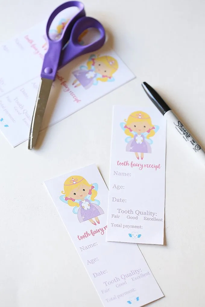 Tooth Fairy Printables