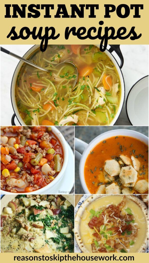 instant pot soup recipes