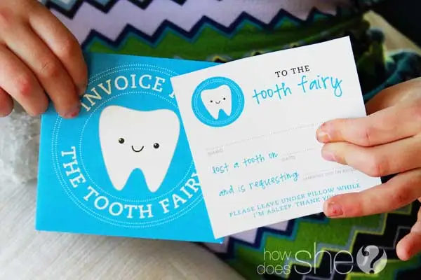Free Tooth Fairy Printable
