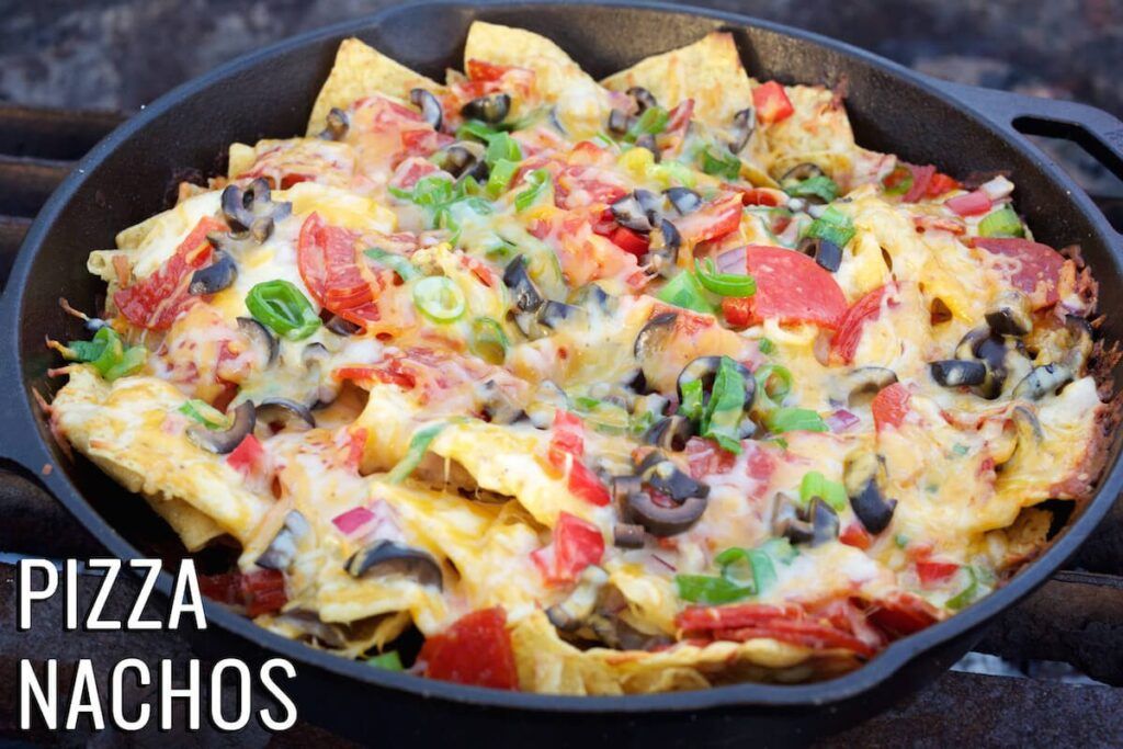 Campfire Pizza Nachos