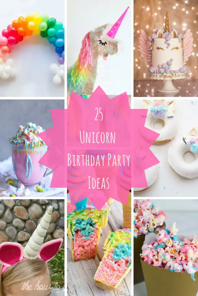 unicorn birthday  Unicorn themed birthday party, Kids party