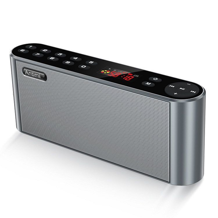 Antimi Bluetooth Speaker,FM Radio Player Stereo