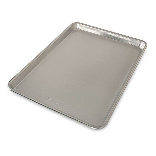 Nordic Ware Natural Aluminum Commercial Baker's Half Sheet - top baking sheet