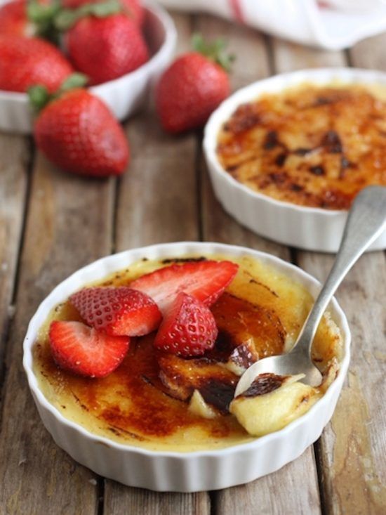 Easy no bake creme brulee