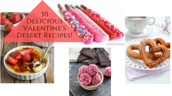 End cap 30 Delicious Valentines Day Recipes