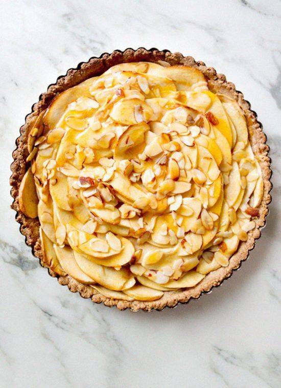 vegan apple tart