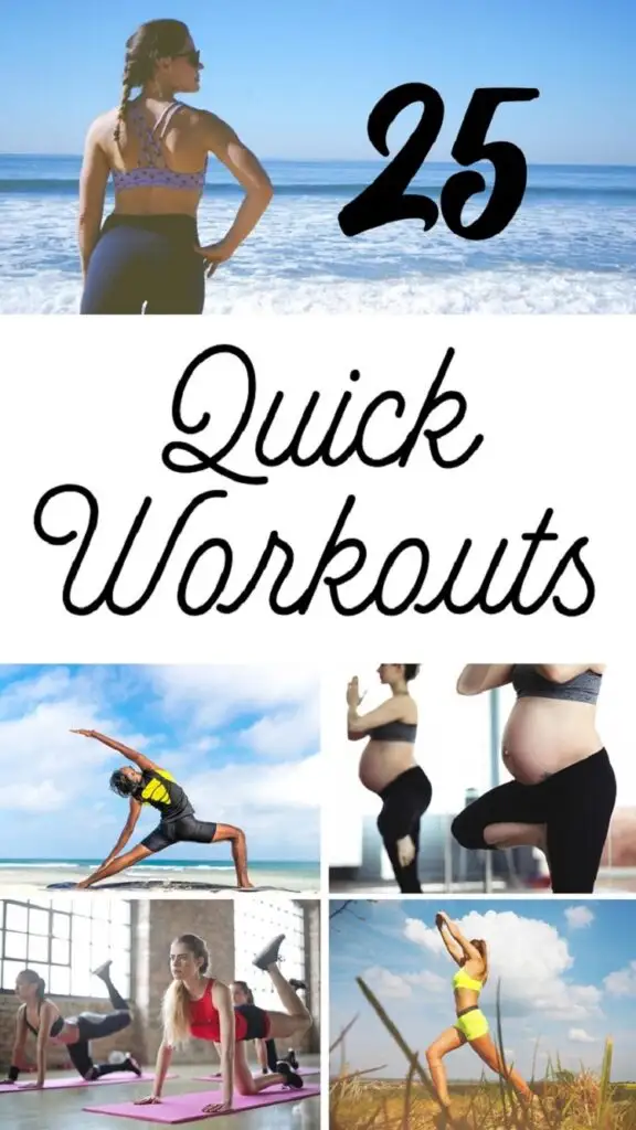 25 Quick and Fast Easy Workouts You Can Do at Home