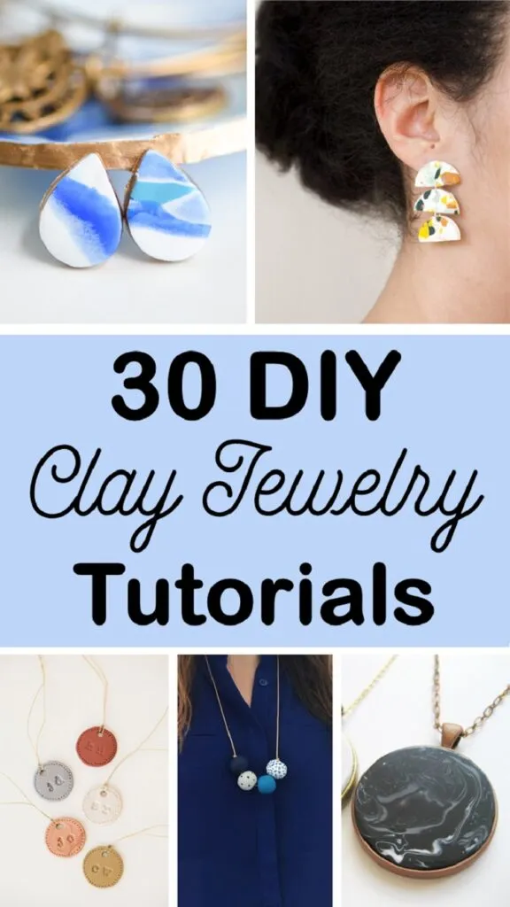 30 DIY Clay Jewelry Tutorials