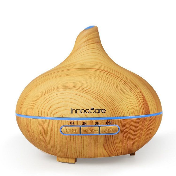 300ml Essential Oil Diffuser Wood Grain