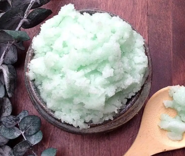 Refreshing Homemade Eucalyptus Scrub