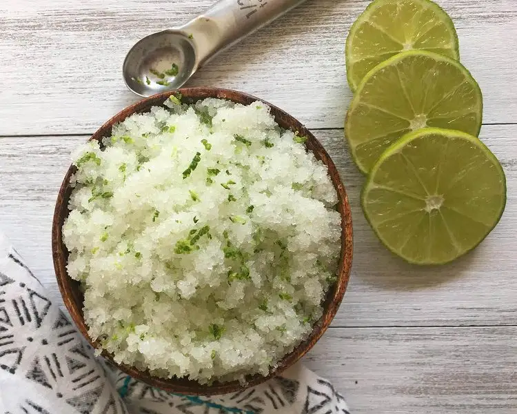 A Citrus Inspired Body Scrub for Dry Skin