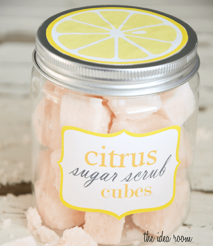 Sugar DIY Body Scrub Cubes