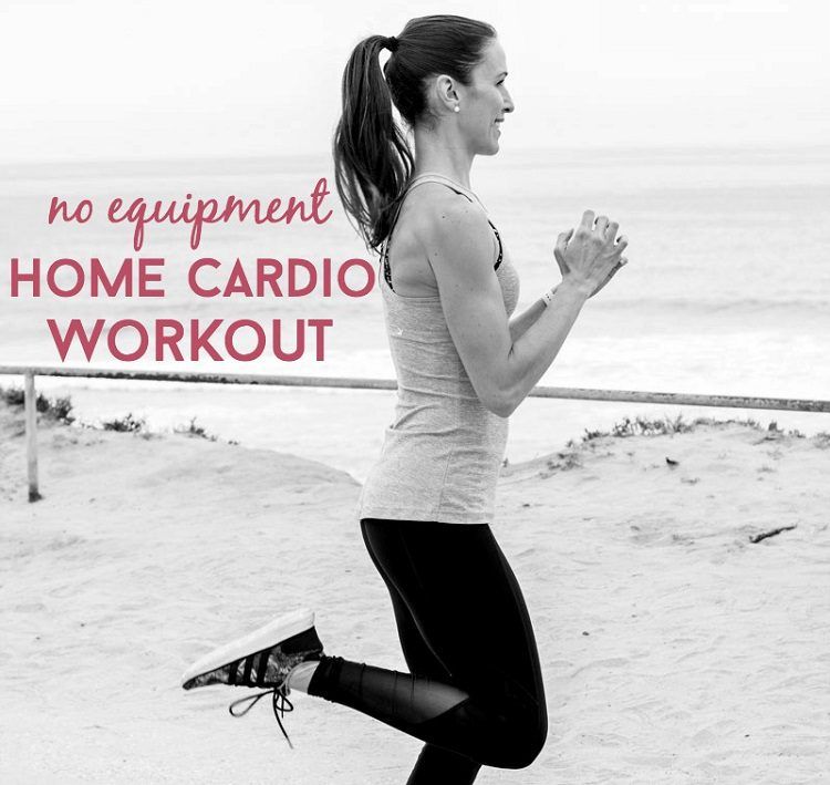 A Home Cardio Workout with No Equipment Needed