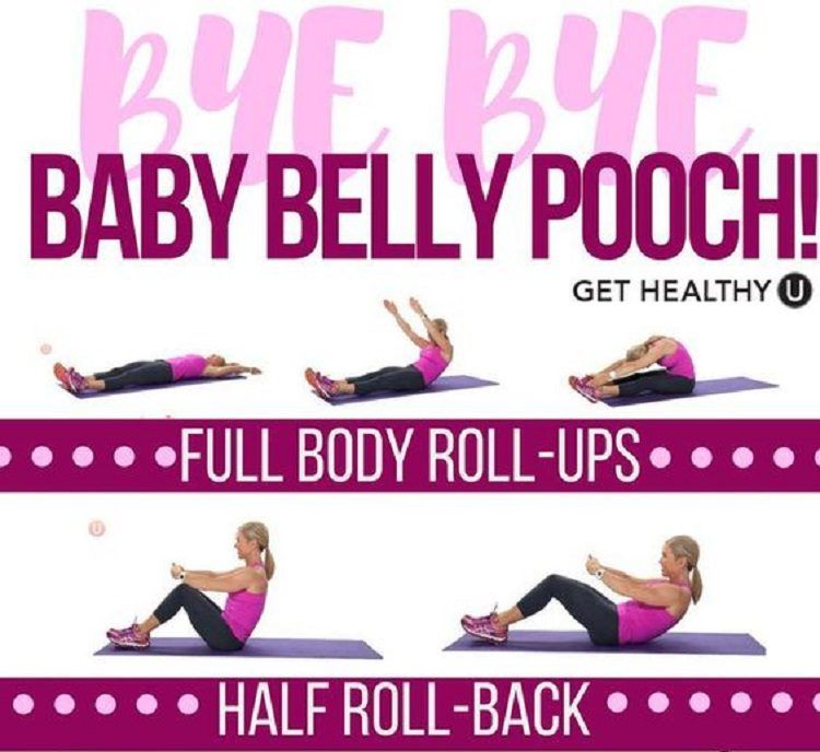 Quick Workout to Say Goodbye to a Post-Baby Belly
