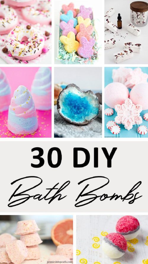 30 DIY Bath Bombs to Take Bath Time to a Whole New Level