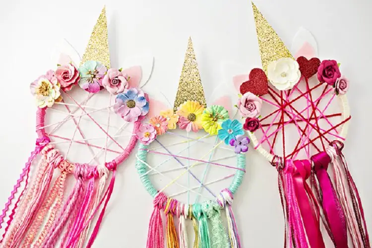 Unicorn Dream Catchers Kids Will Love