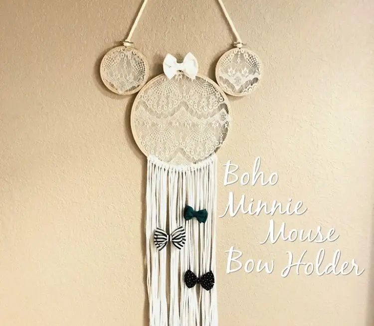 A Minnie Mouse Dream Catcher with a Purpose