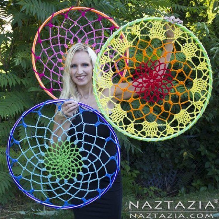 Extra Large, Extra Colorful Dream Catchers