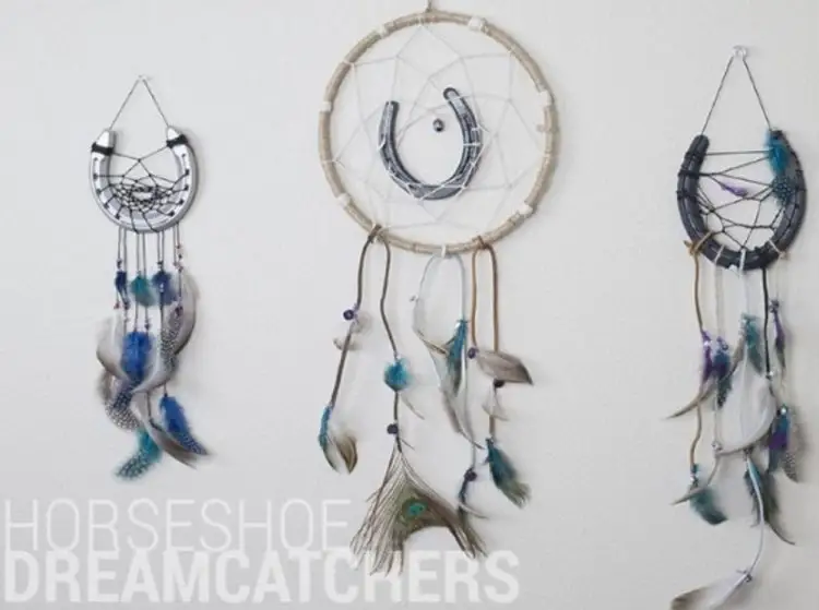 Horseshoe Dream Catchers for Your Inner Cowgirl