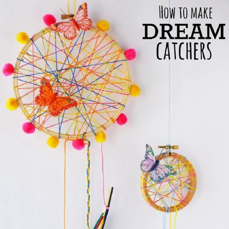 An Eclectic and Fun Dream Catcher
