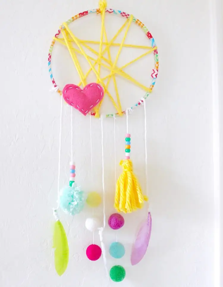 Pink Dreamcatcher Kit - Crafting For Kids base