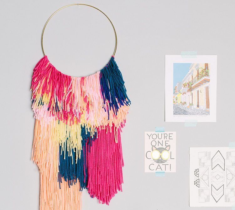 Woven Wall Art Meets Dream Catcher