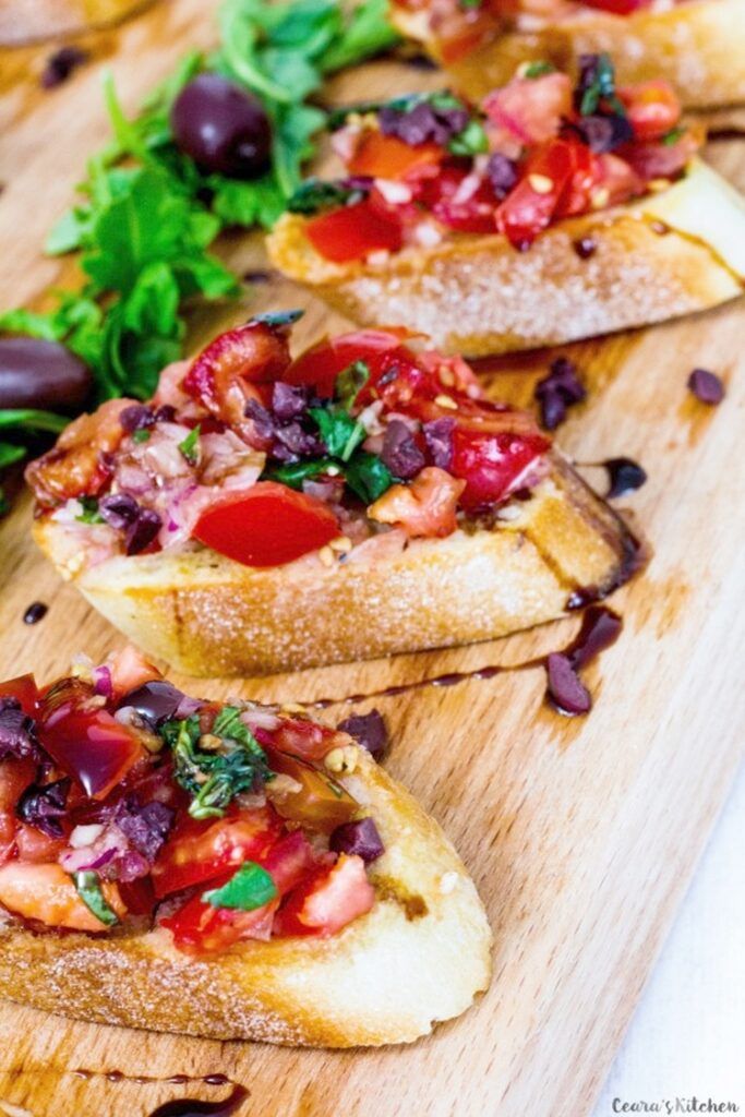 Vegan-Bruschetta