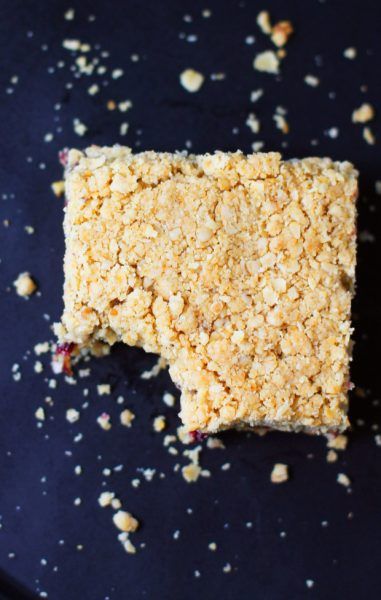 Blackberry Breakfast Bars