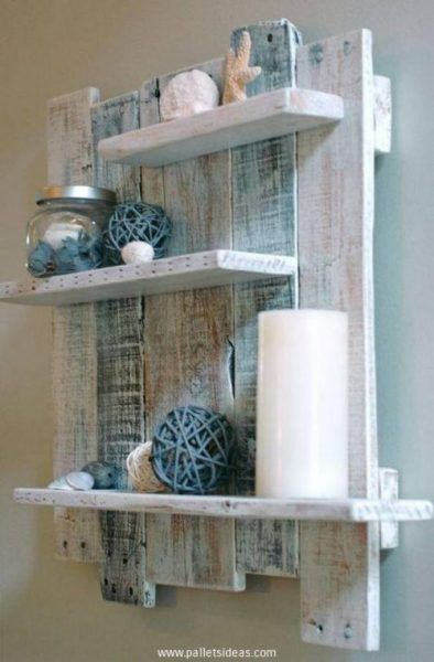 Wood Pallet Shelf