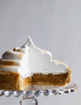 Deep Dish Pumpkin Meringue Pie