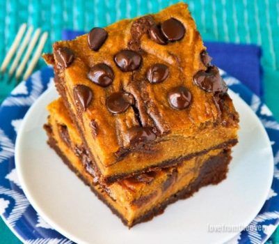 Pumpkin-Brownies