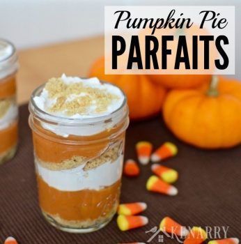 pumpkin pie parfaits