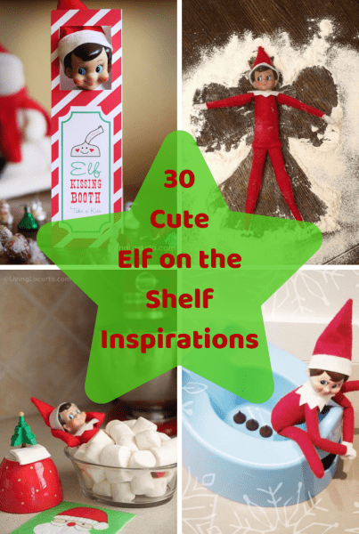 30 Cute Elf on the Shelf Inspirations