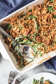 Fresh Green Bean Casserole