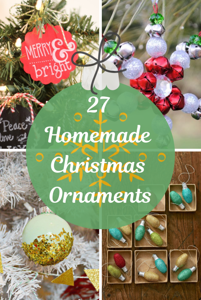 65+ DIY Christmas Ornaments With Things Around The House