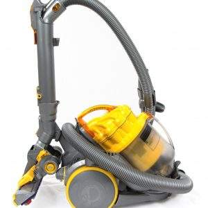 Yellow handheld vacuum