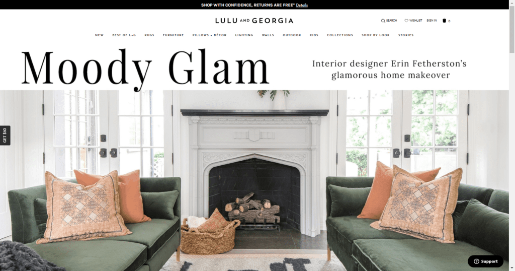 lulu and georgia website