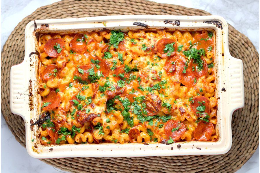 mexican pasta bake