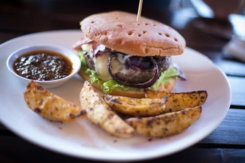 the shrimp burger