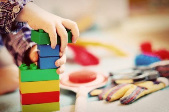 lego or building blocks - one of the best developmental toys for infants