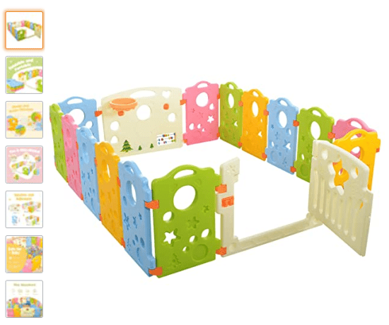 Playpen Activity Center for Babies and Kids