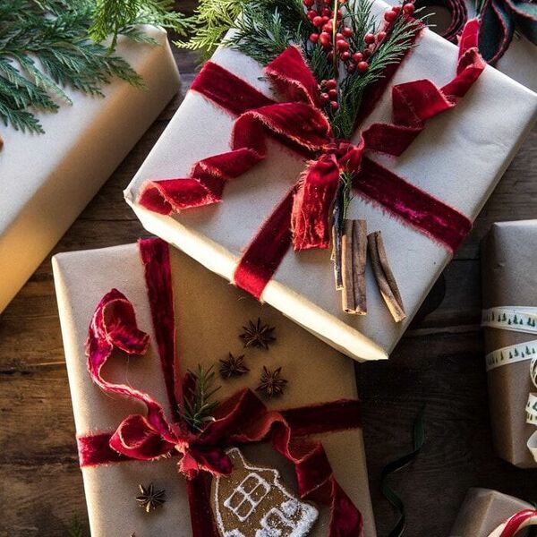 Gift Boxes - red ribbon